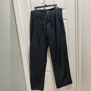 Columbia Men’s Omni-Shield Water Resistant Nylon Wind Pants, Black, XL